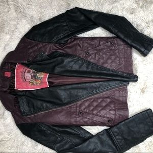 Collection B by Bernardo faux leather jacket